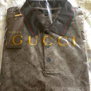 NEW Gucci Guccisima men’s medium designer shirt